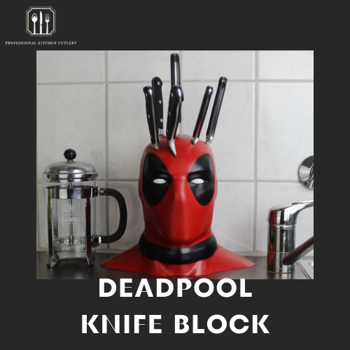 DEADPOOL KNIFE BLOCK